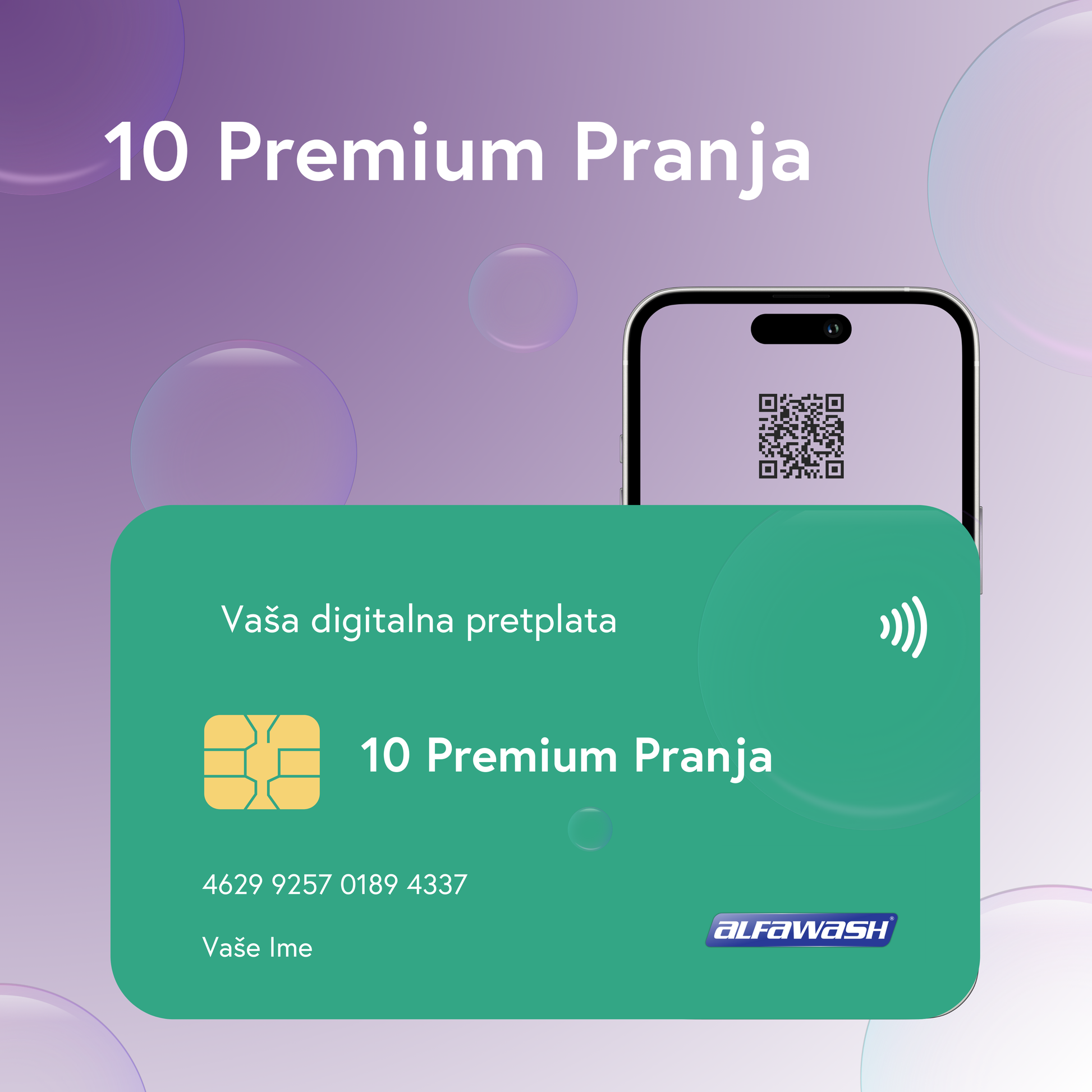 Pretplata na 10 pranja