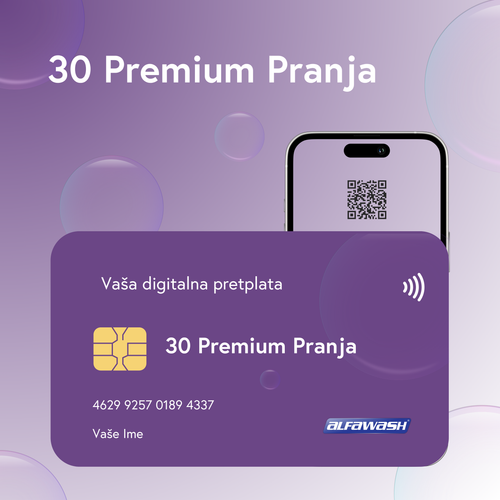 Pretplata na 30 pranja
